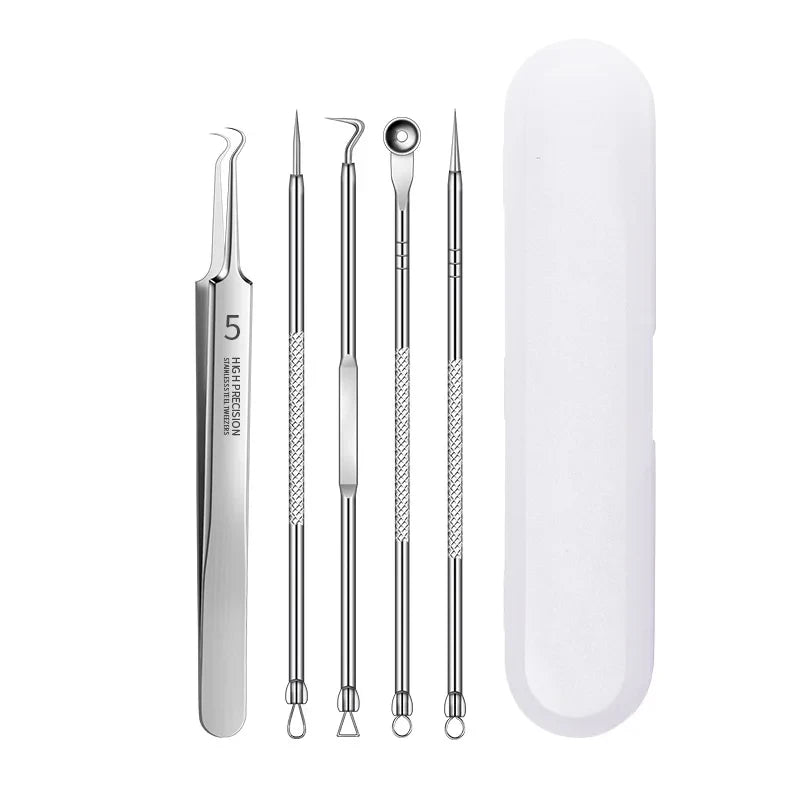 Kovisy Stainless Steel Precision Skincare Tool Kit