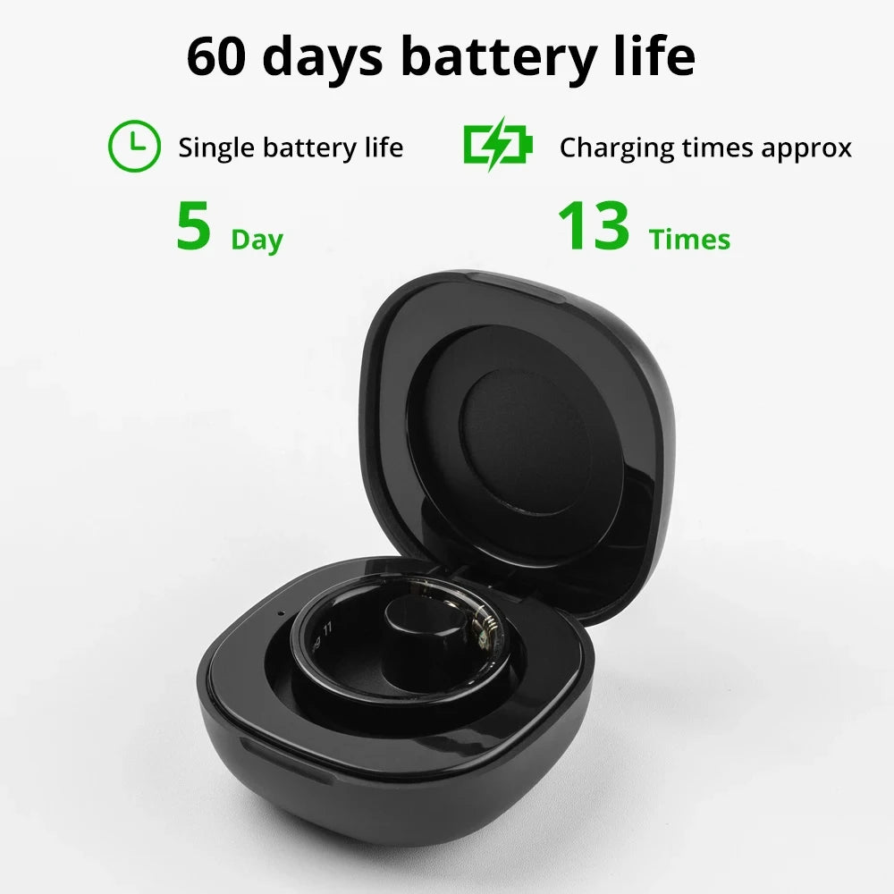 KOVISY Smart Ring with Charging Case