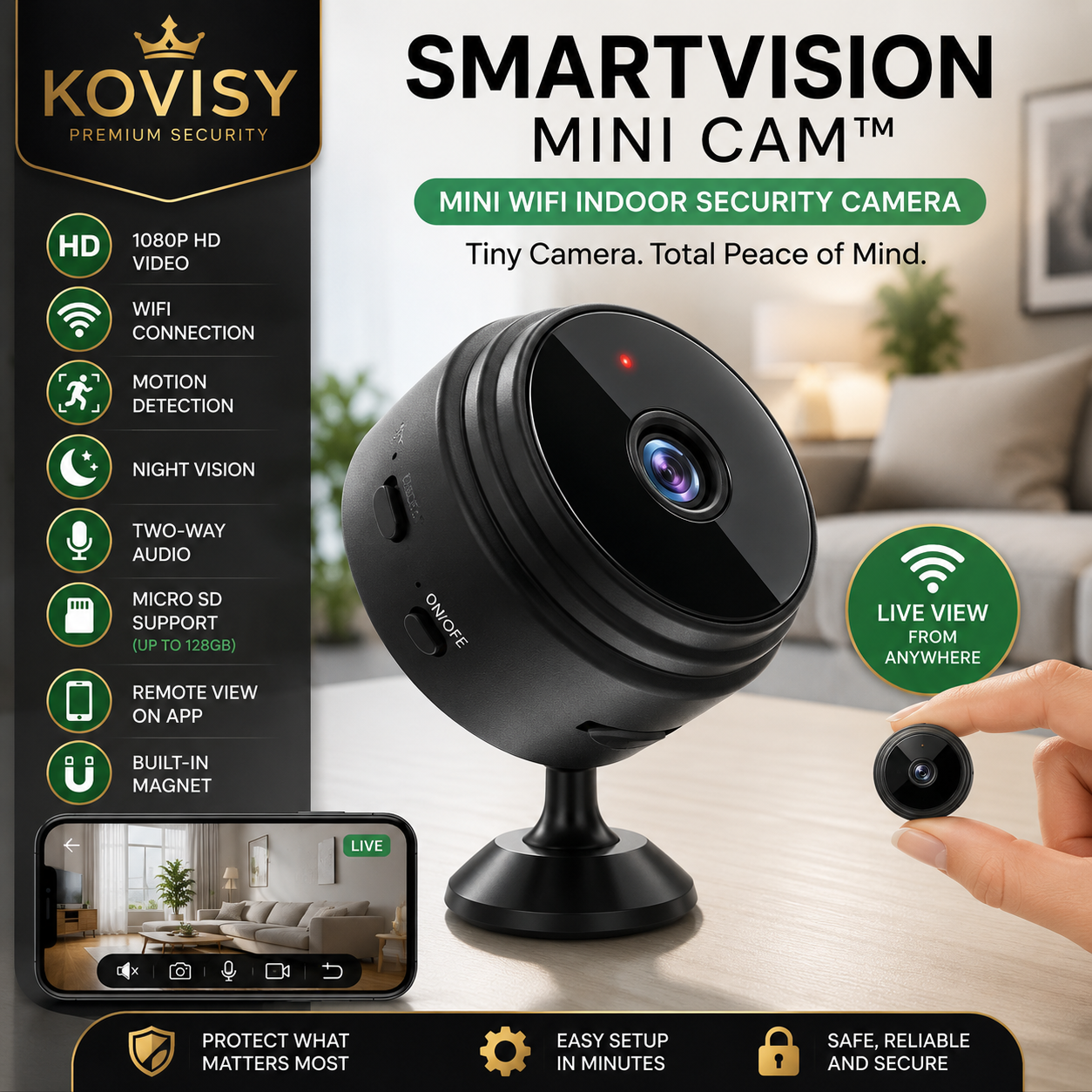 SmartVision Mini Cam™