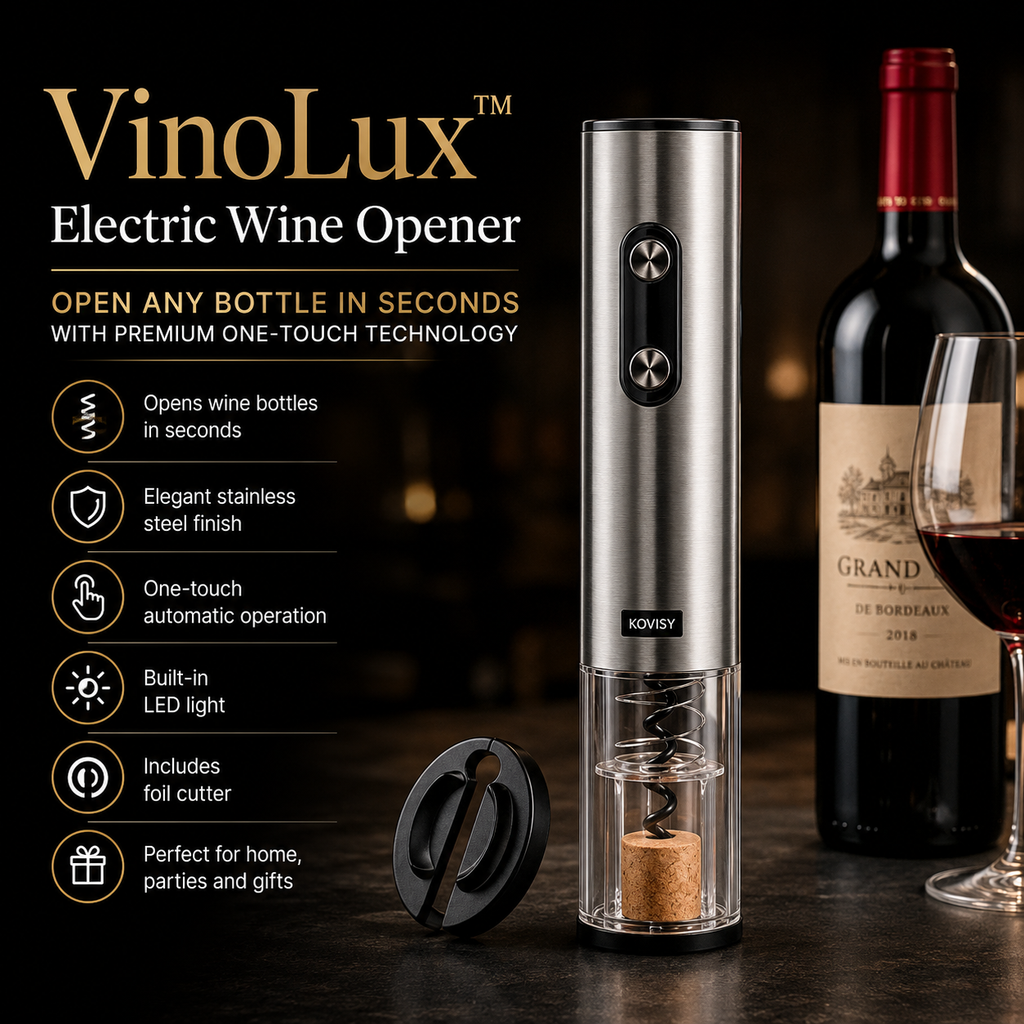 VinoLux™ Electric Wine Opener