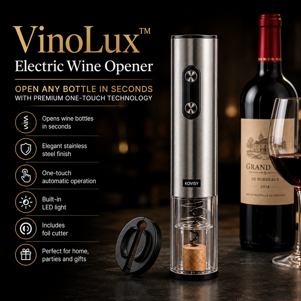 VinoLux™ Electric Wine Opener
