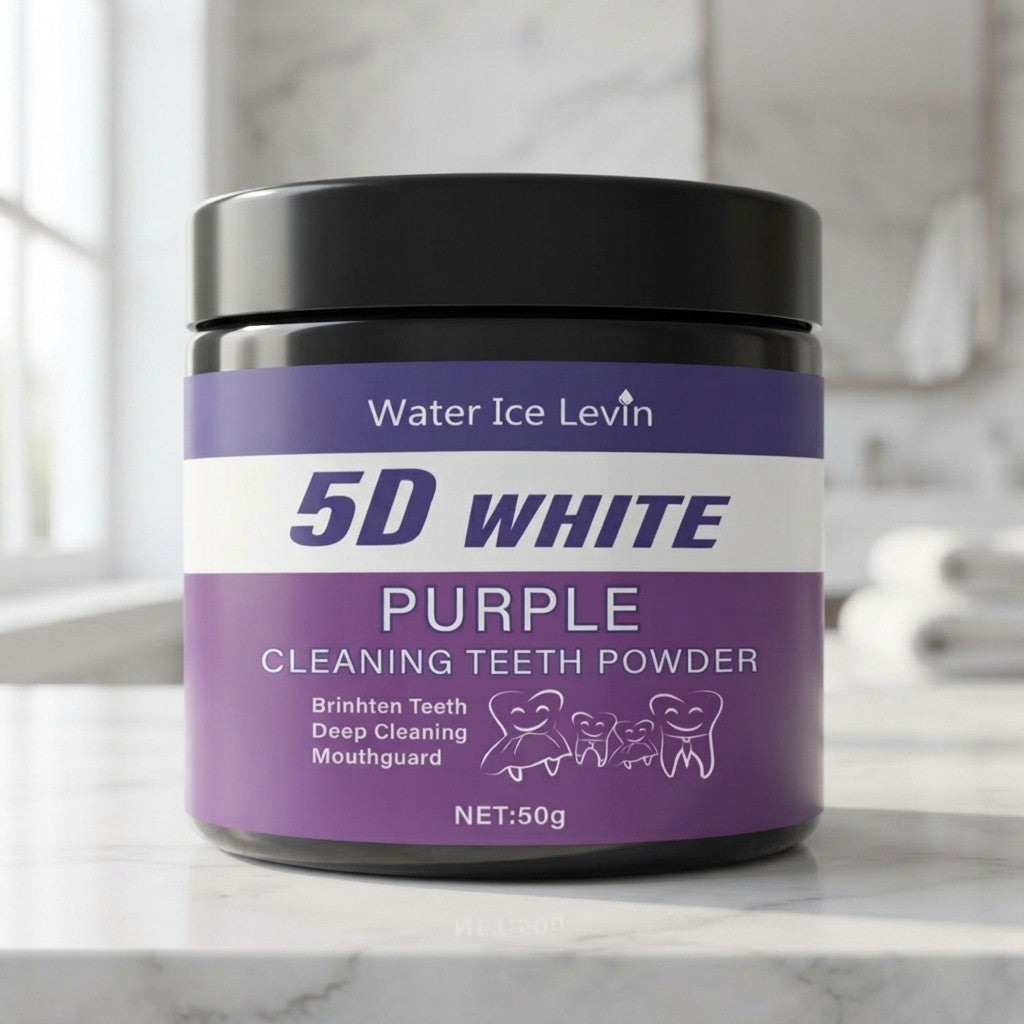 Purple Tooth Whitening Powder