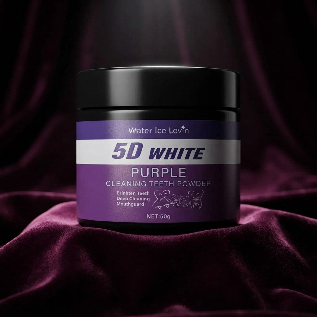 Purple Tooth Whitening Powder