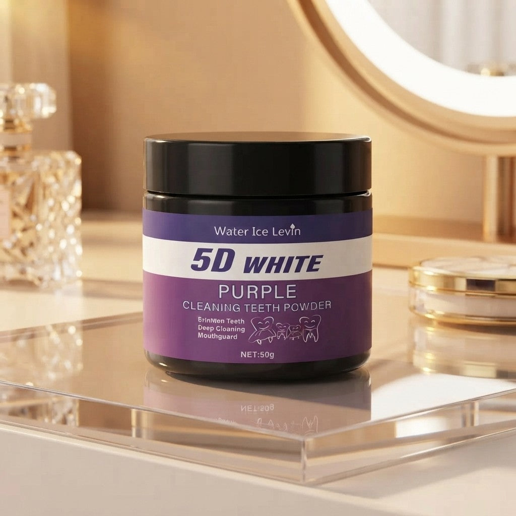Purple Tooth Whitening Powder