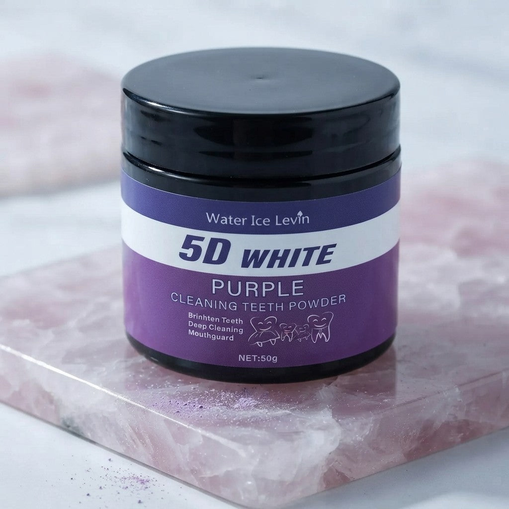Purple Tooth Whitening Powder